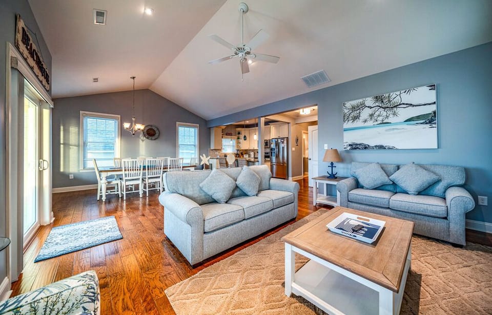 Open living room area
