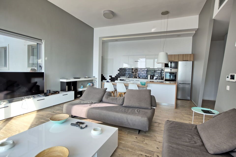 Kitchen, Living Room