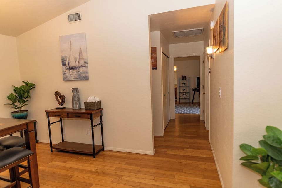 Open floor plan that is seamless and flows through naturally.