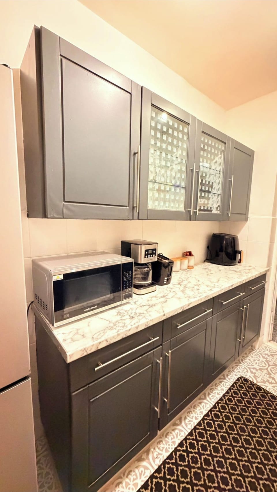 Bathroom/shower area