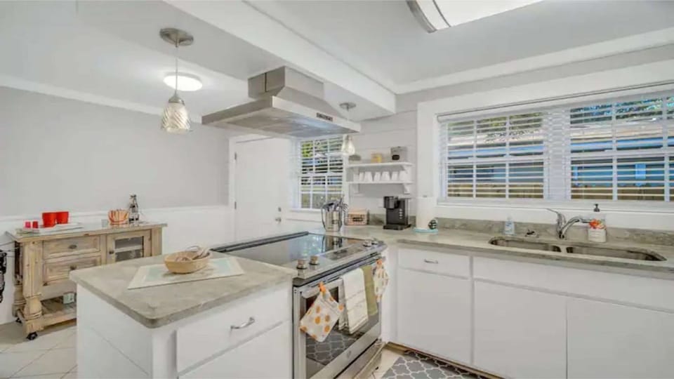 Clean, functional kitchen perfect for longer stays.