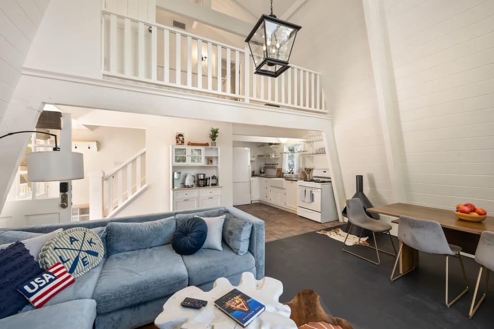 Open Floor Plan | Living Room & Kitchen
