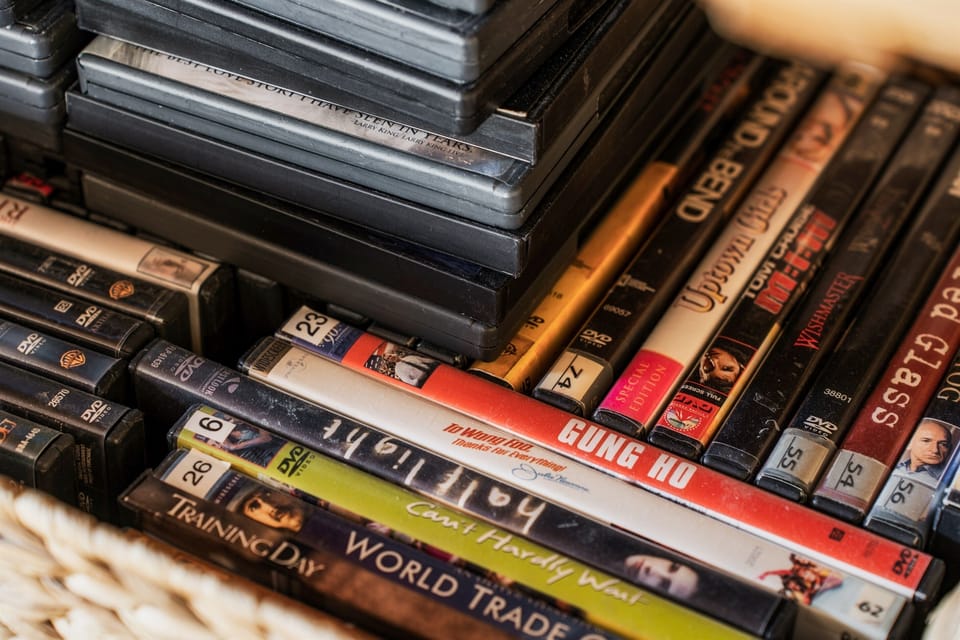 Choose from a wide DVD collection for cozy movie nights by the fire