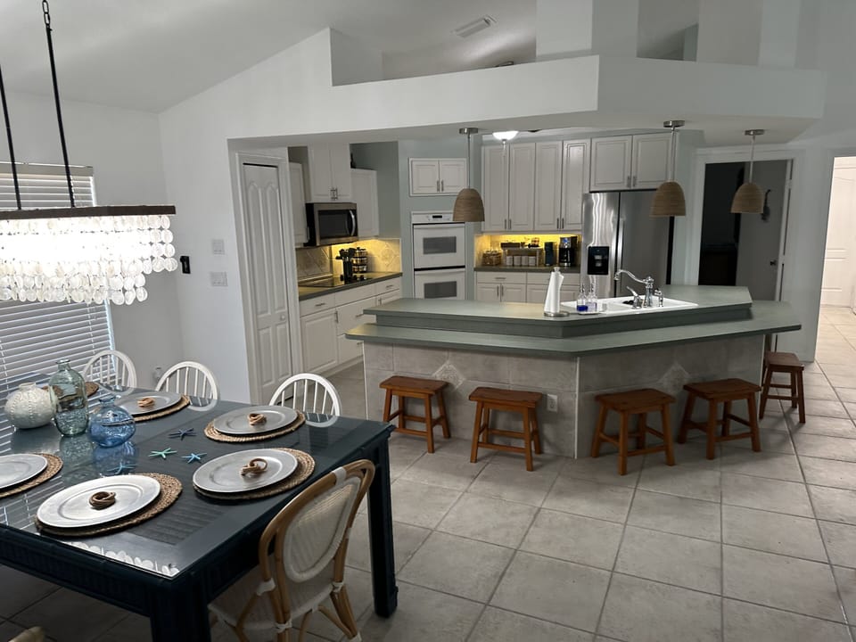 Full Kitchen view from Dining Room