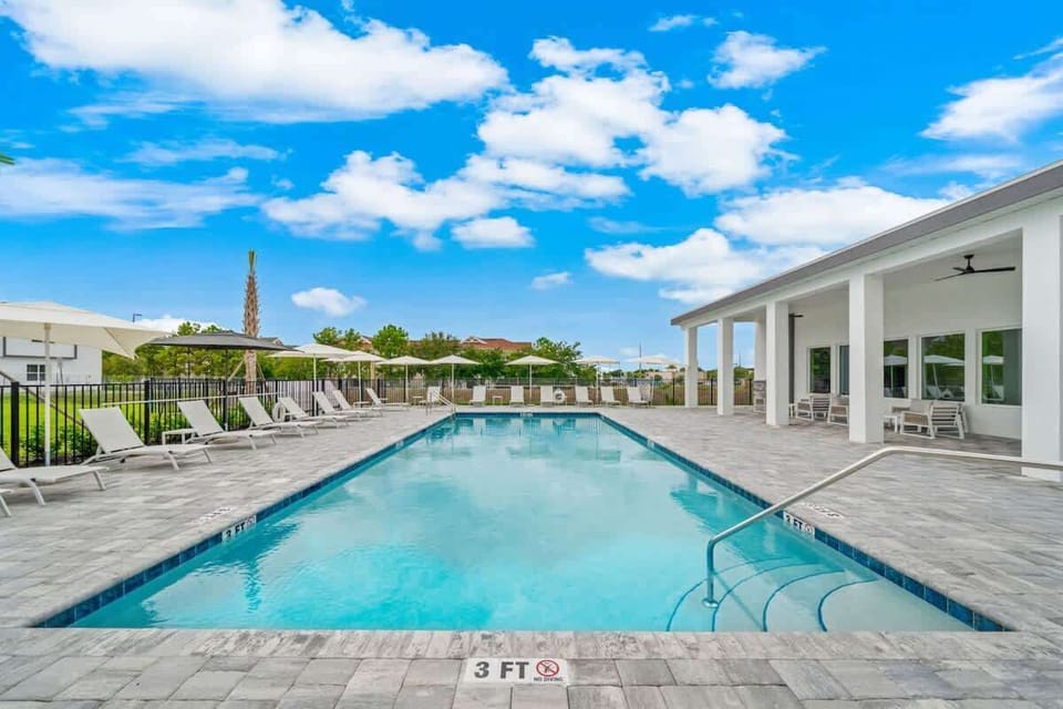 Clubhouse amenities with pool, lounges, and more, your perfect spot to relax or connect.
