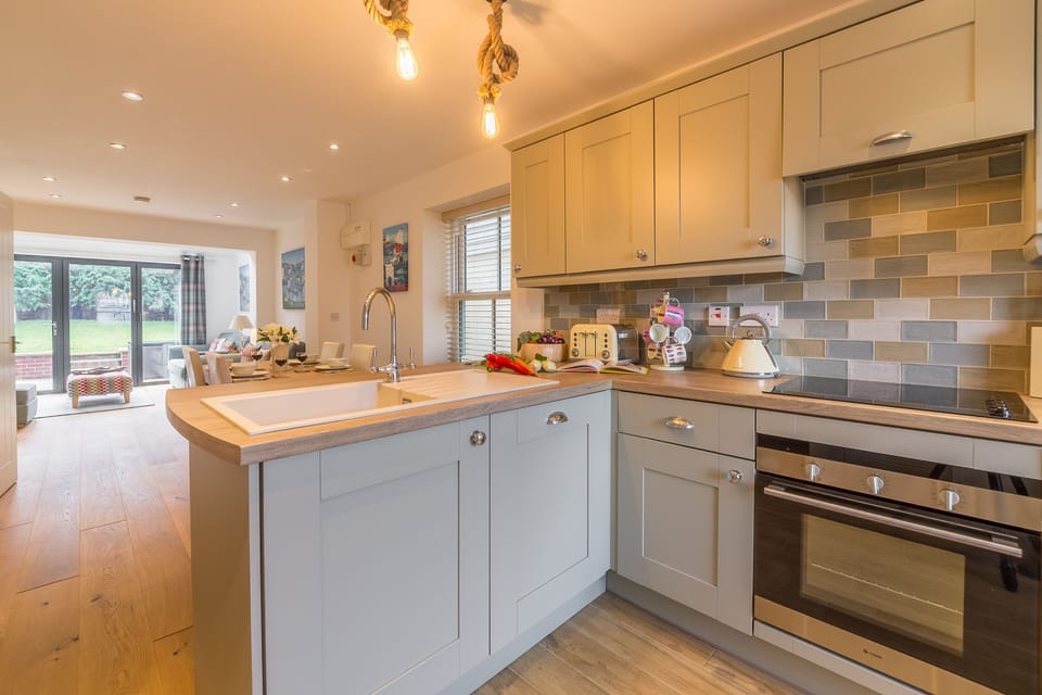 Ground floor: Open plan living area