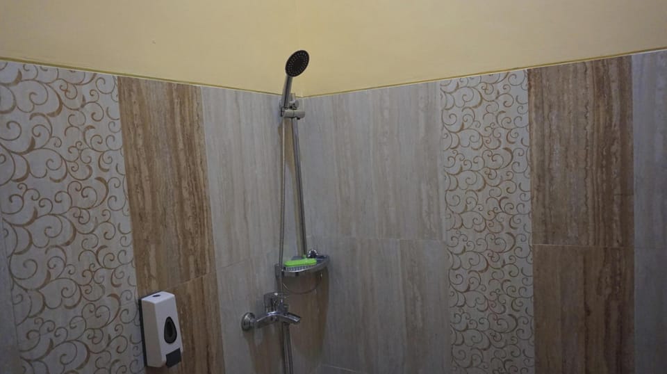 Deluxe Double Room | Bathroom | Shower, towels, soap