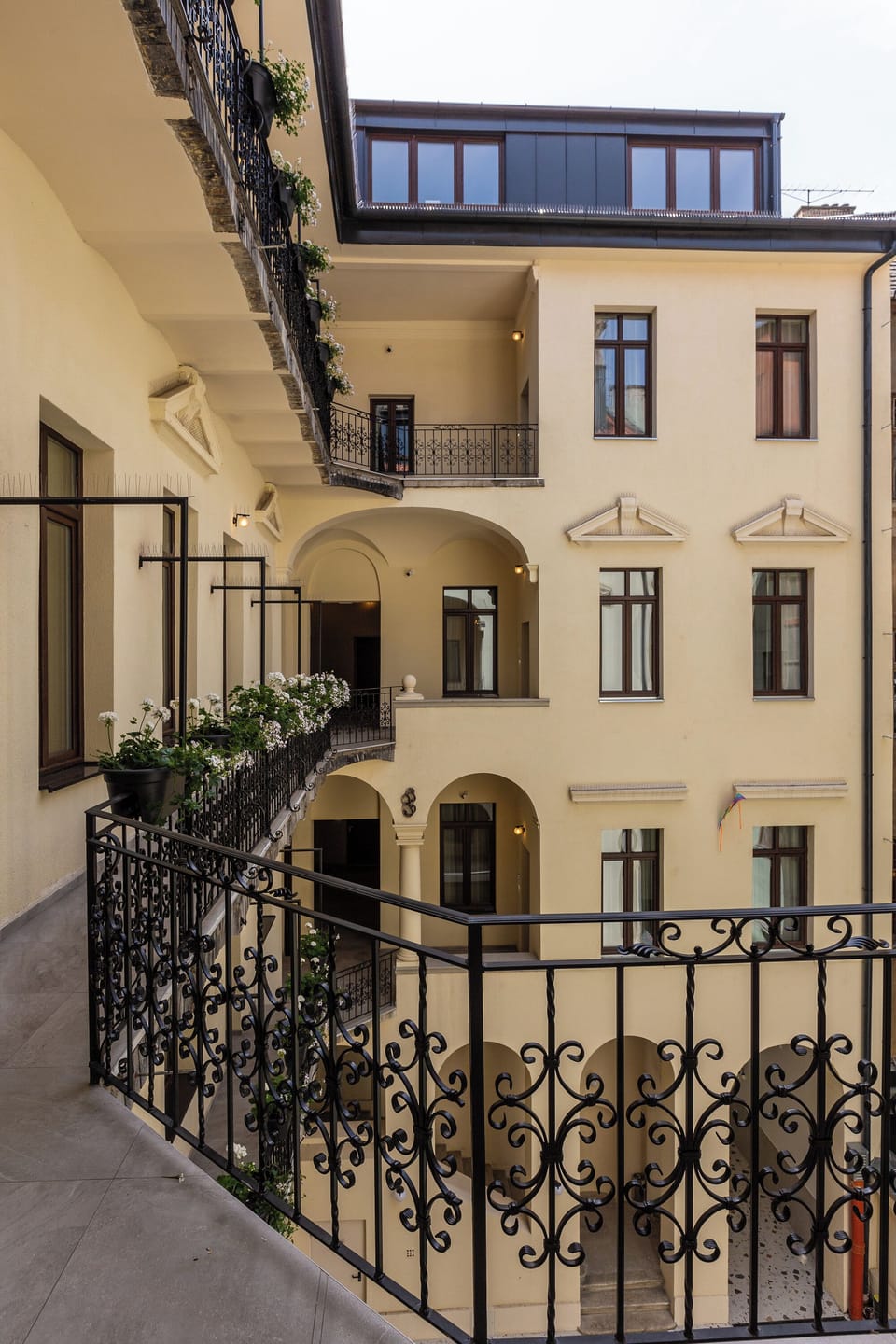 Courtyard view