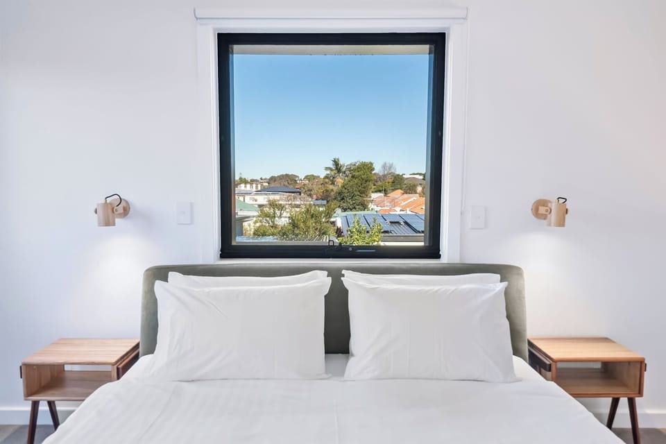 Bedroom window view