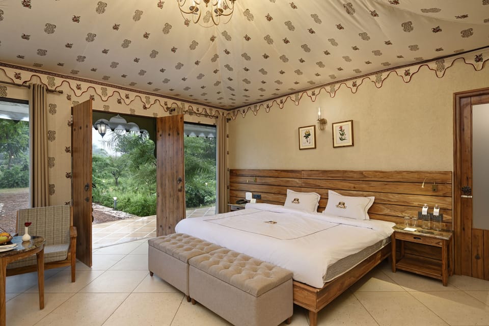 Tent | 1 bedroom, premium bedding, memory foam beds, in-room safe