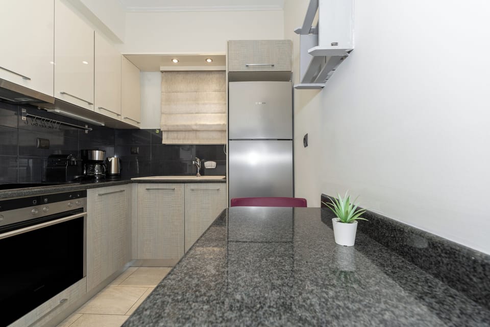 Superior Apartment, 2 Bedrooms, Kitchen, City View | Private kitchen | Espresso maker, coffee/tea maker, electric kettle, toaster