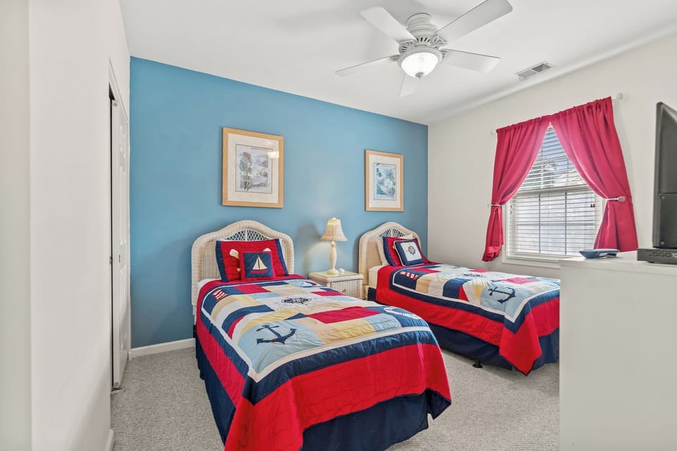 The kiddos will jump for joy to have a place of their own away from home.