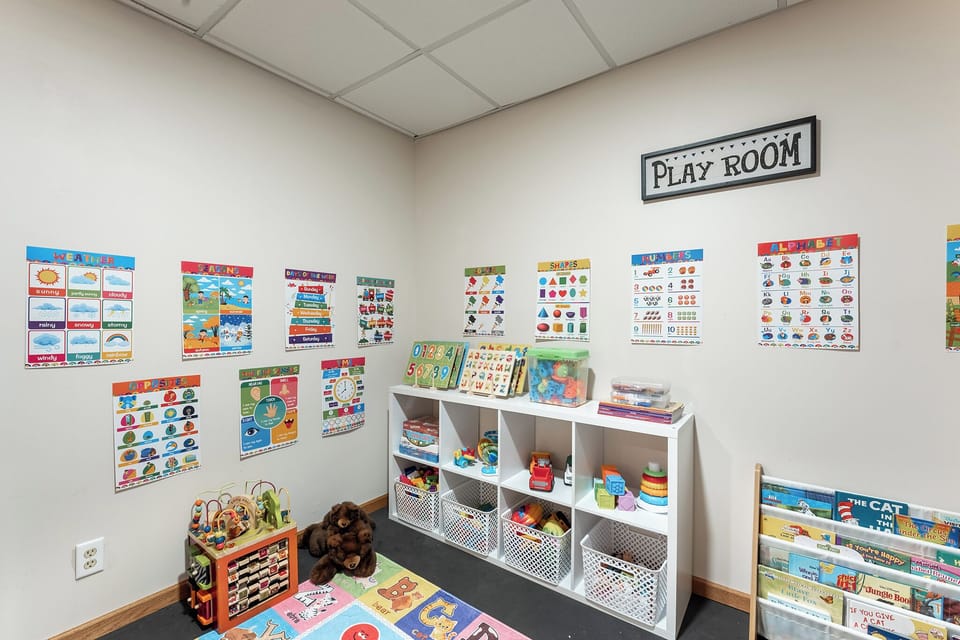 A rare gem in any vacation home! Our fully equipped playroom is stocked with puzzles, toys, and soft rugs, creating a cozy space for little ones to enjoy and escape into their own world of fun. Perfect for hours of entertainment without ever leaving!