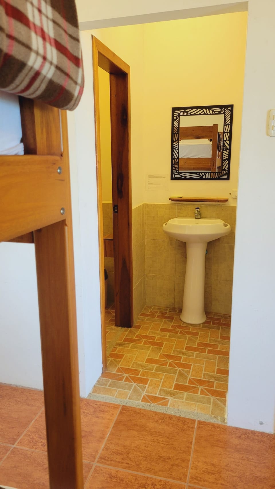 Basic Room, Balcony, Beach View | Bathroom | Shower, towels, soap, shampoo