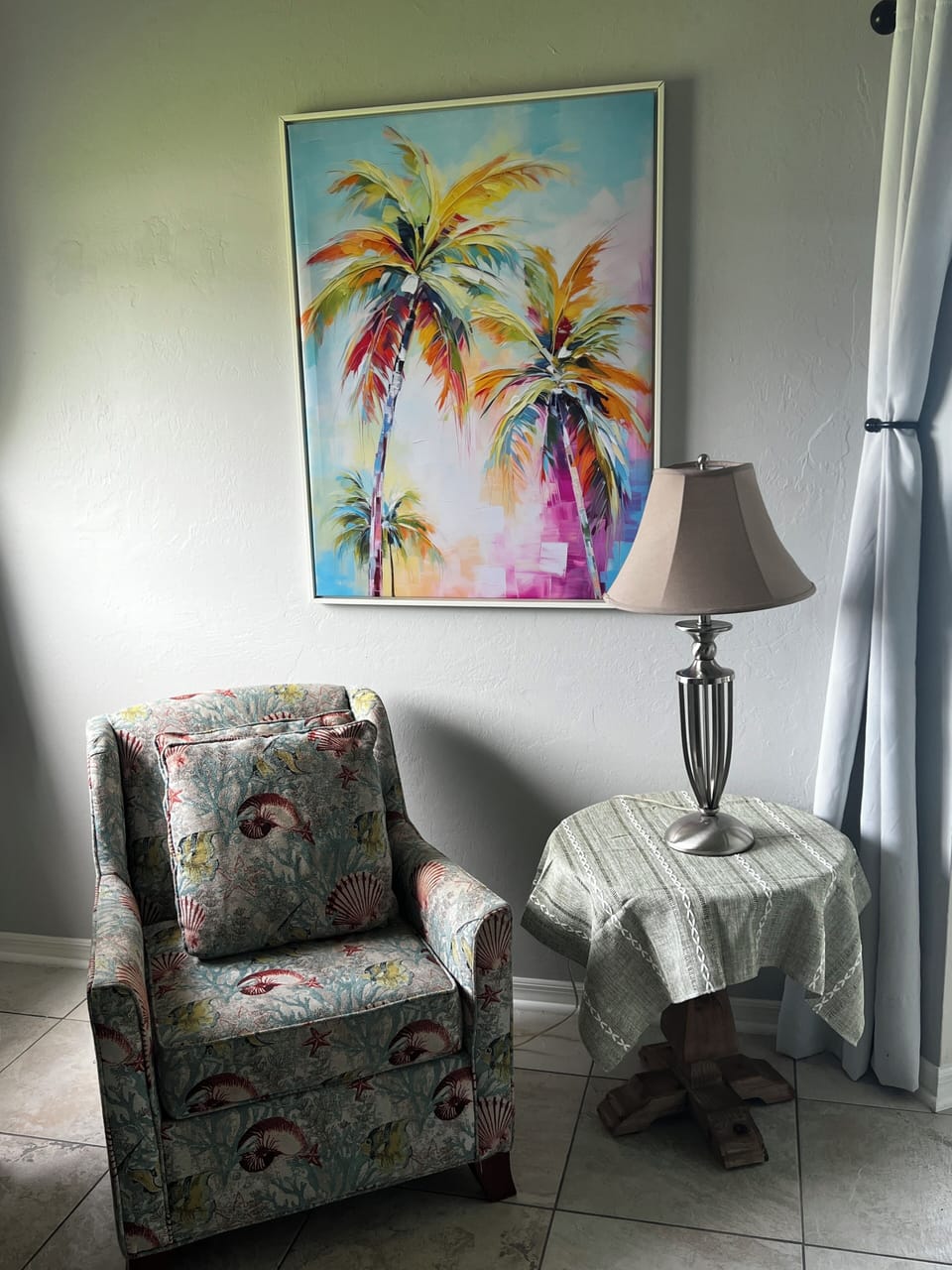 Seating area in King Suite