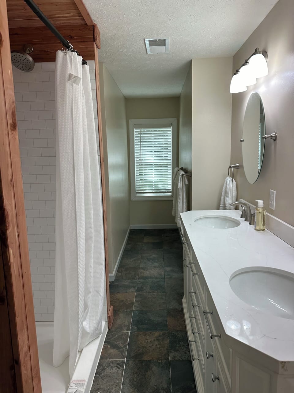 Upstairs bathroom