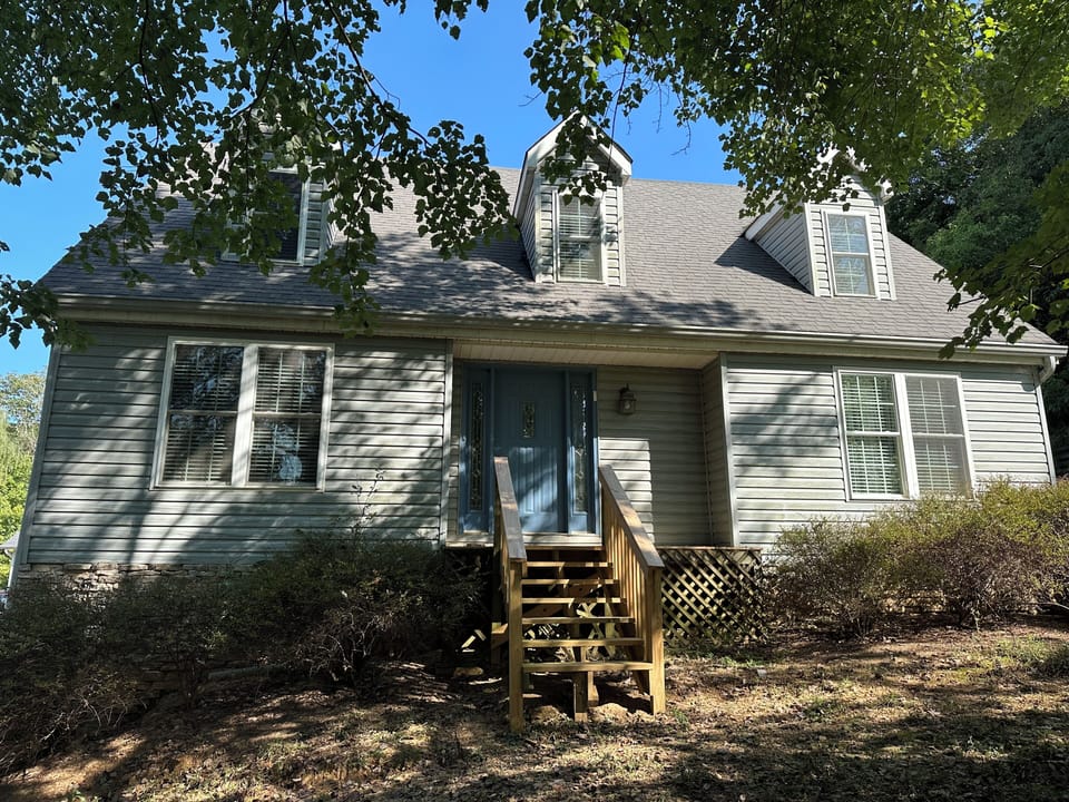 Front of the Farm House.