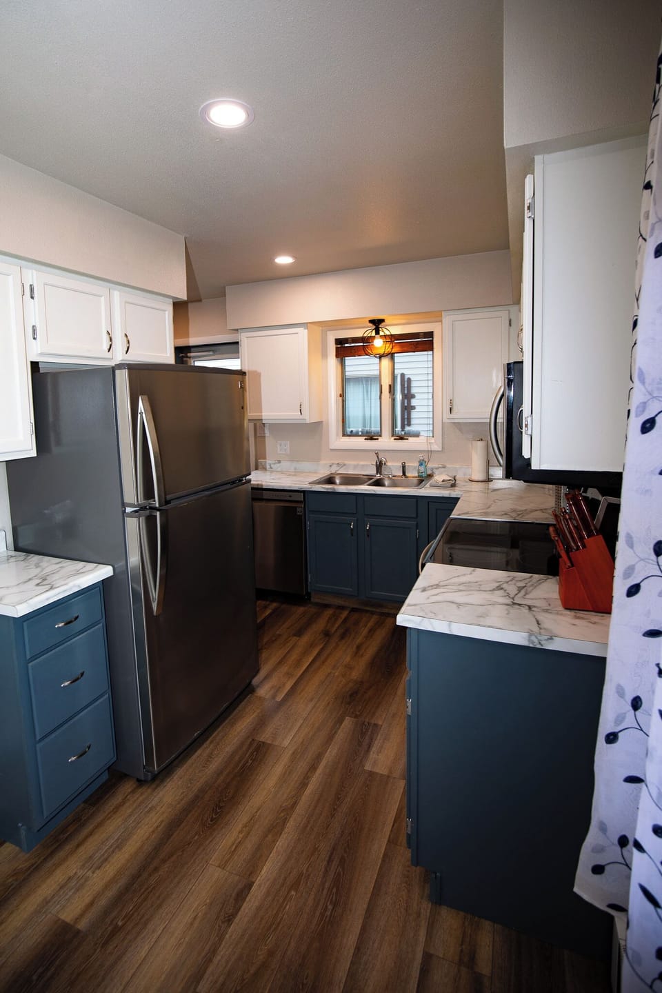 Kitchen is updated and well appointed