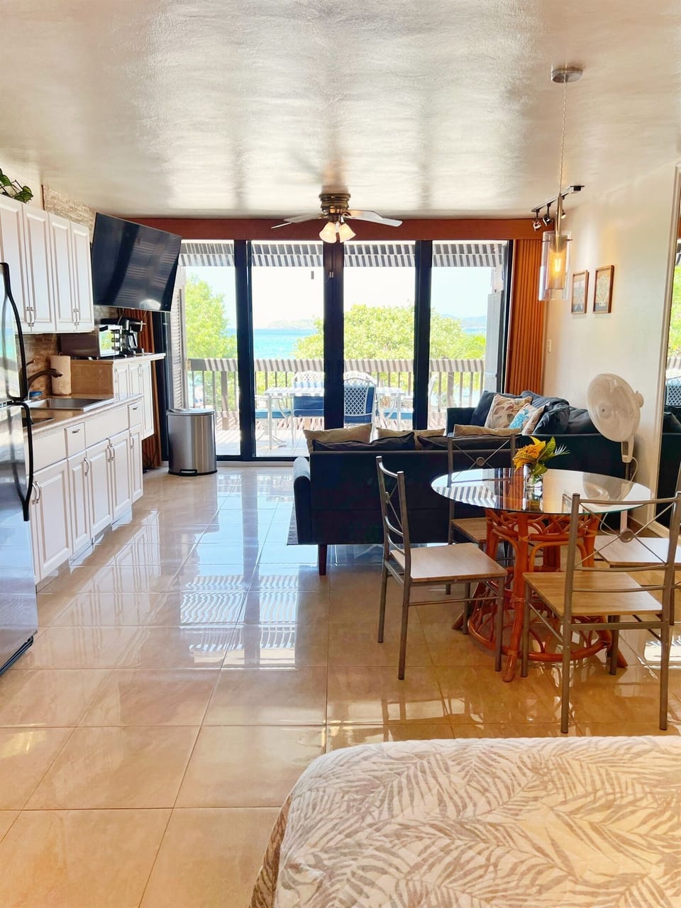 Bedroom to living room - you'll always have a great view