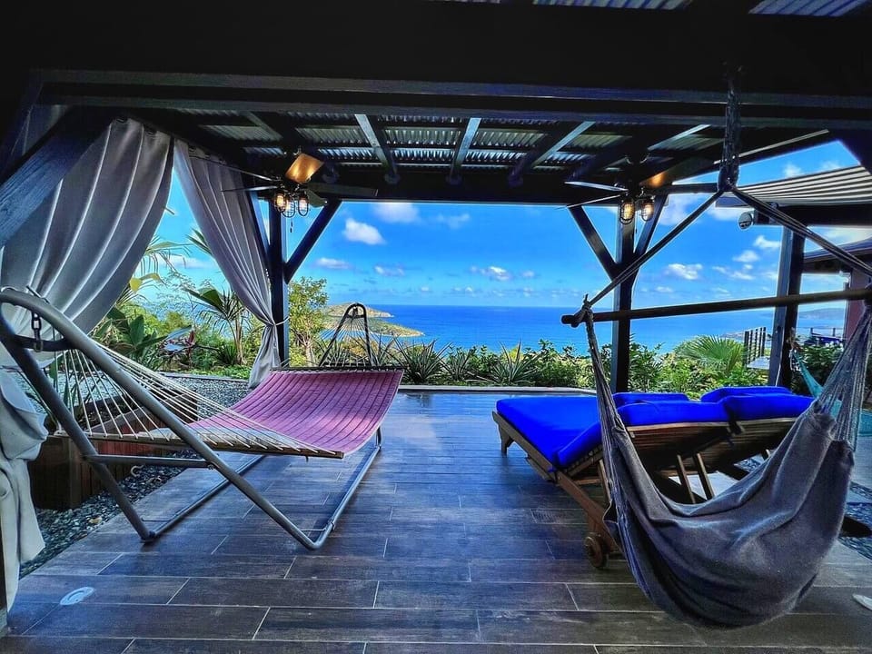 Relax outdoors with breathtaking views—your private patio is perfect for coffee or cocktails.