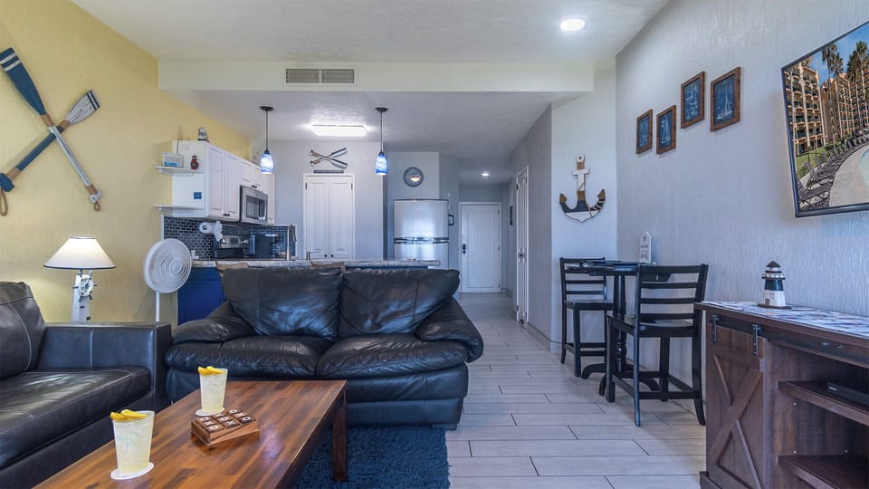 the condo is complete.