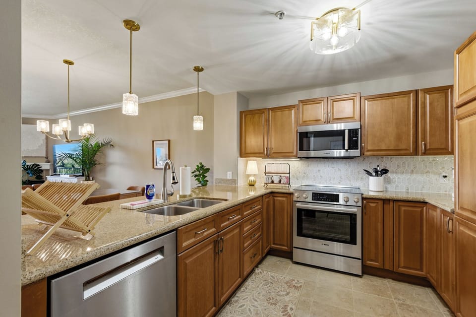 Plenty of counter space
