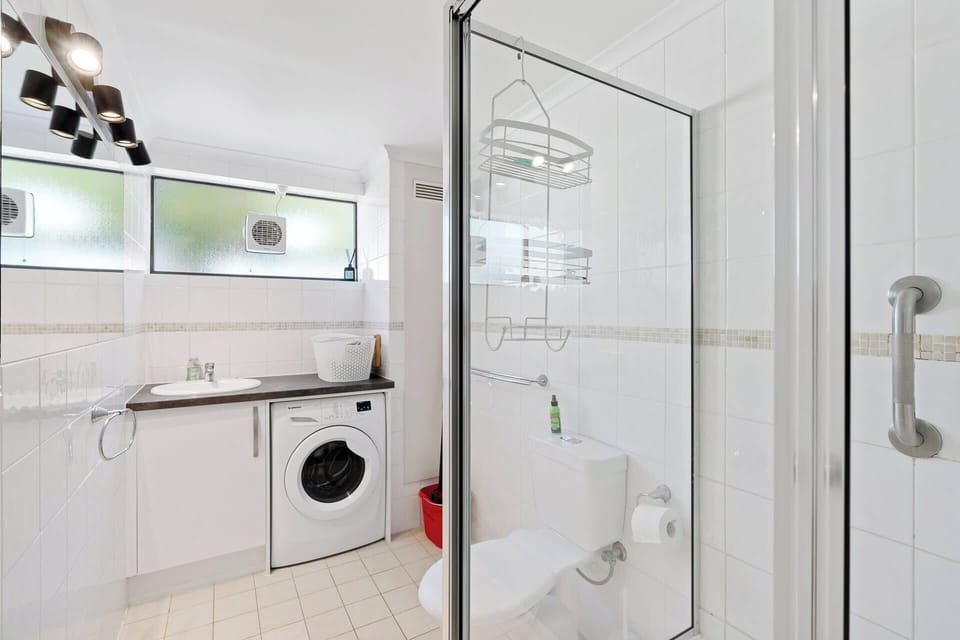 Full Bathroom and laundry
