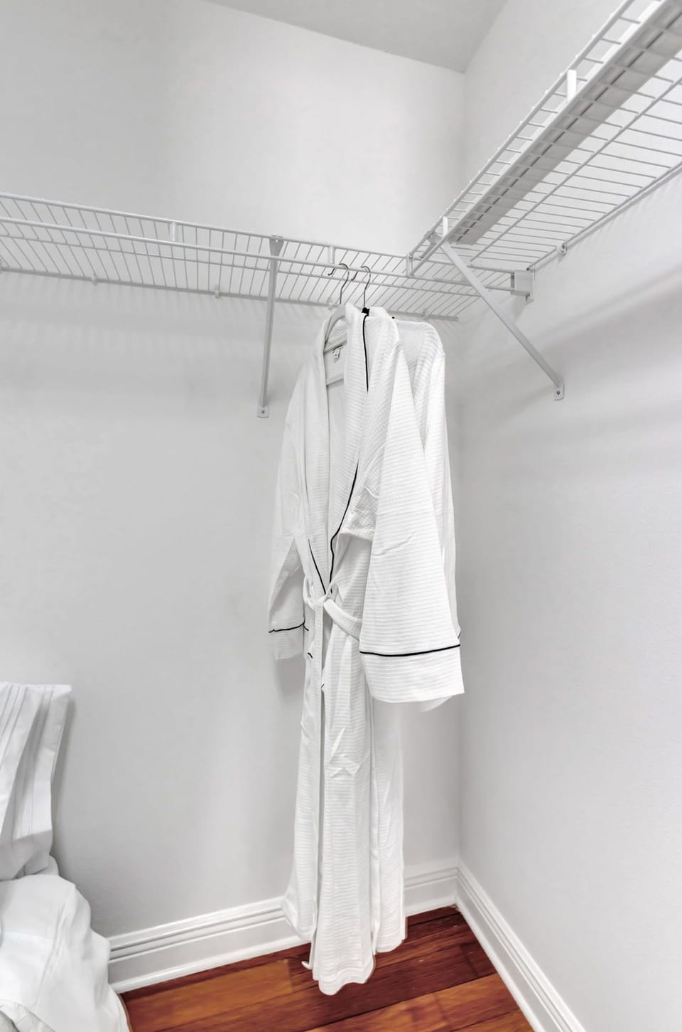 Cozy bathrobes in every room 