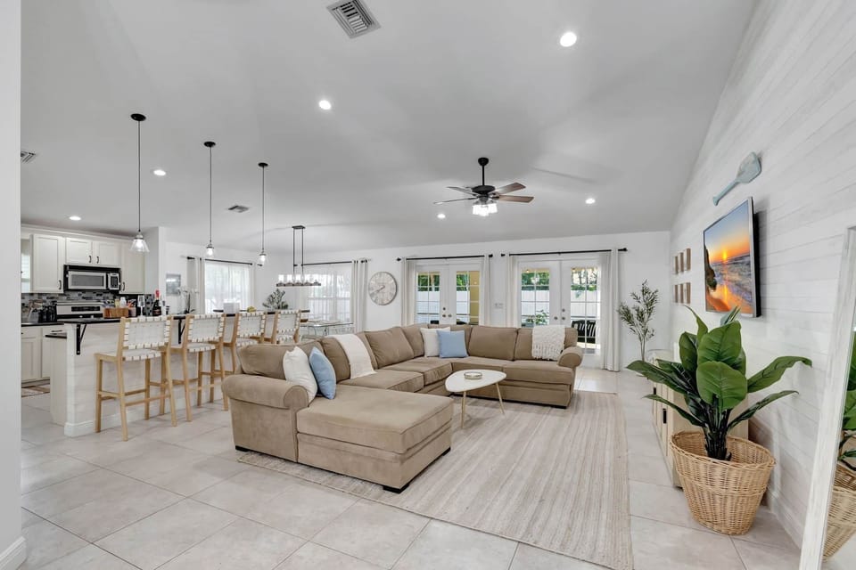 The Coastal Cottage living room 
