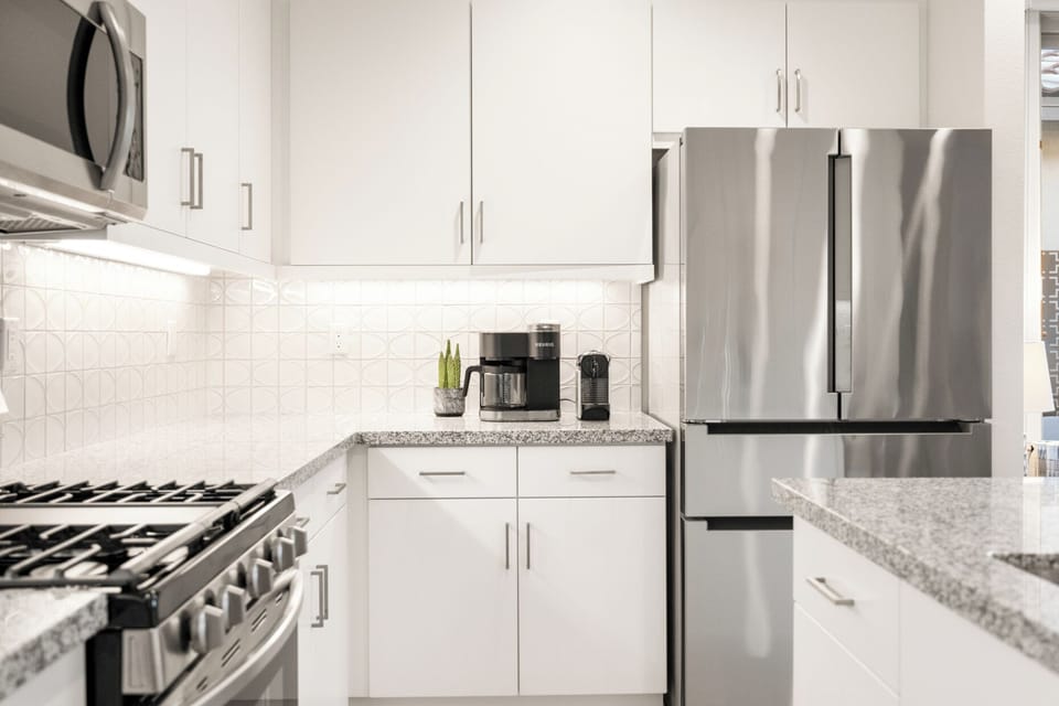 Everything needed to prepare meals just like you would at home.