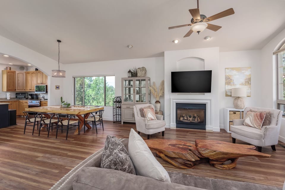 Upstairs living room