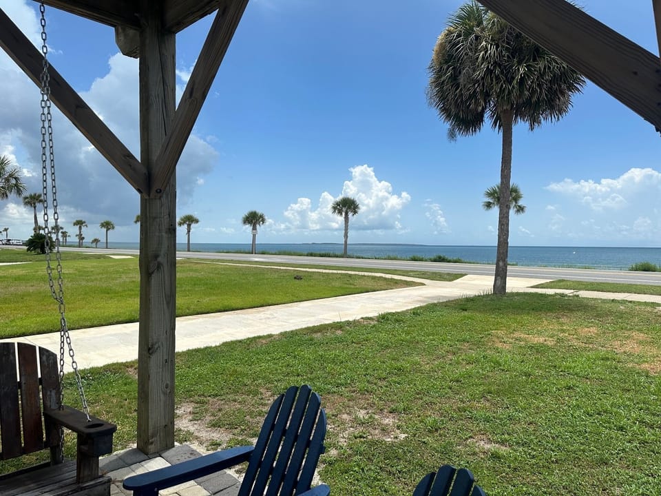 View  from front porch