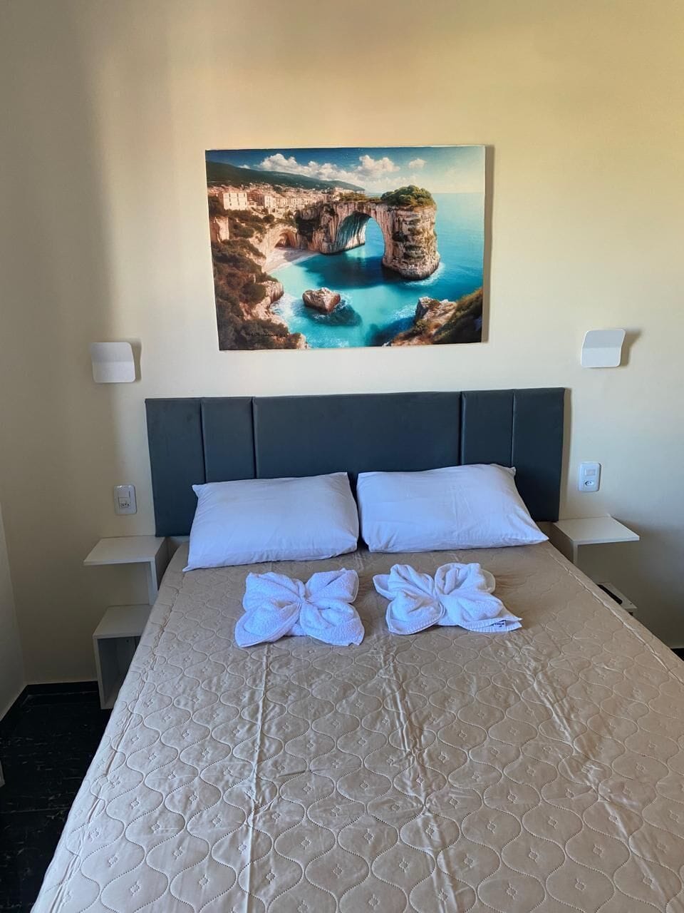 Standard Double Room, Pool View | In-room safe, blackout drapes, bed sheets