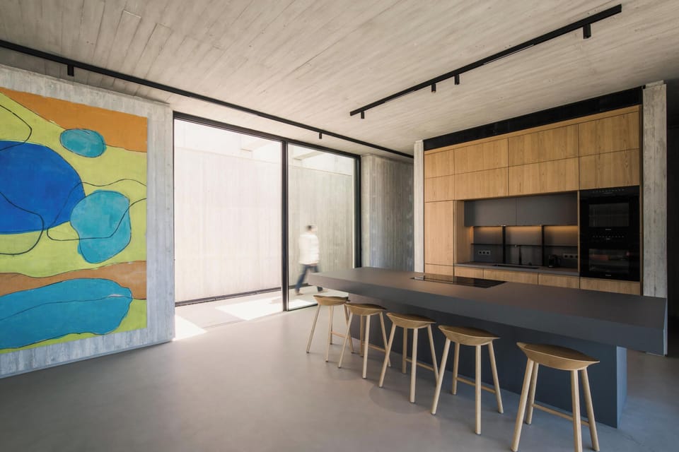 The kitchen area is outfitted with top-of-the-line appliances, making a self-catered holiday seem effortless
