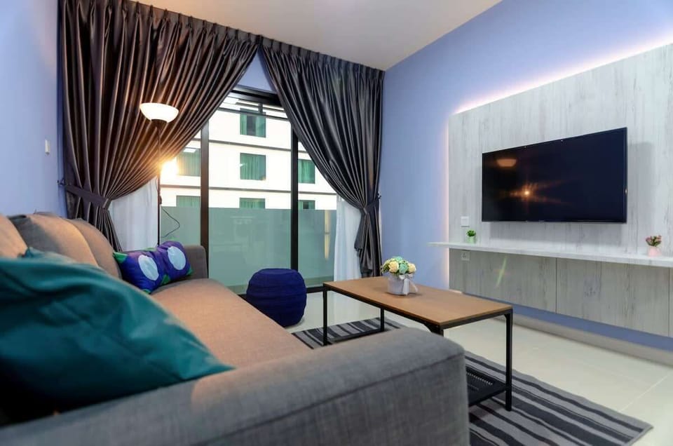 A comfy 3-seater sofa bed that folds out to a queen.
