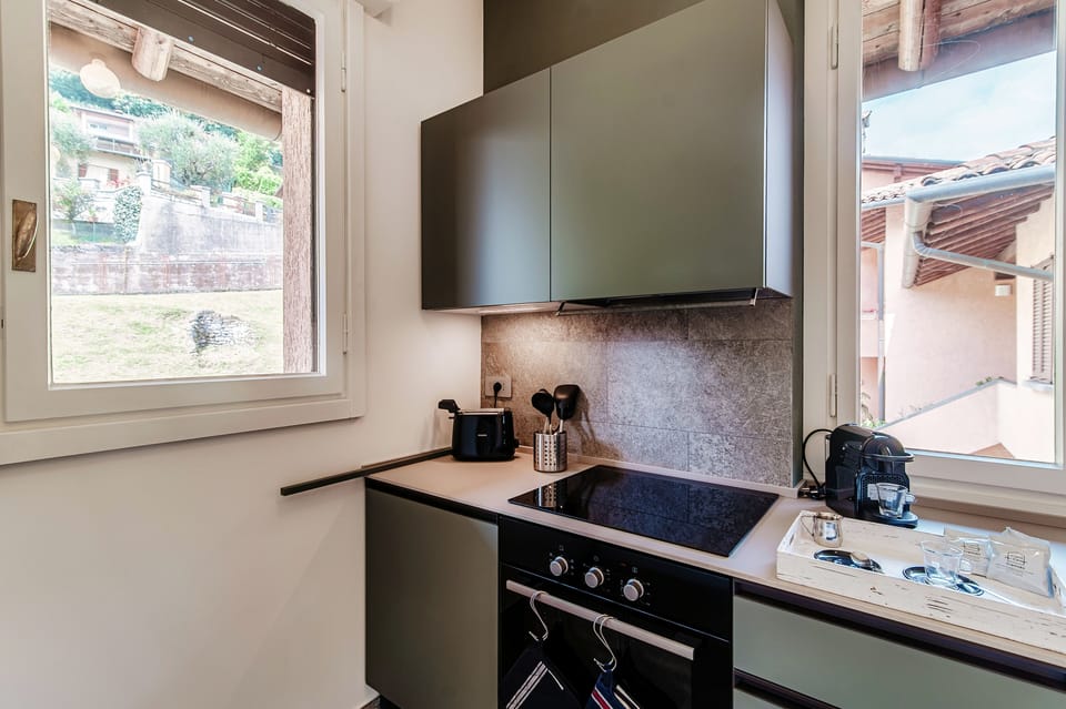 Apartment, Lake View | Private kitchen | Full-size fridge, oven, stovetop, dishwasher