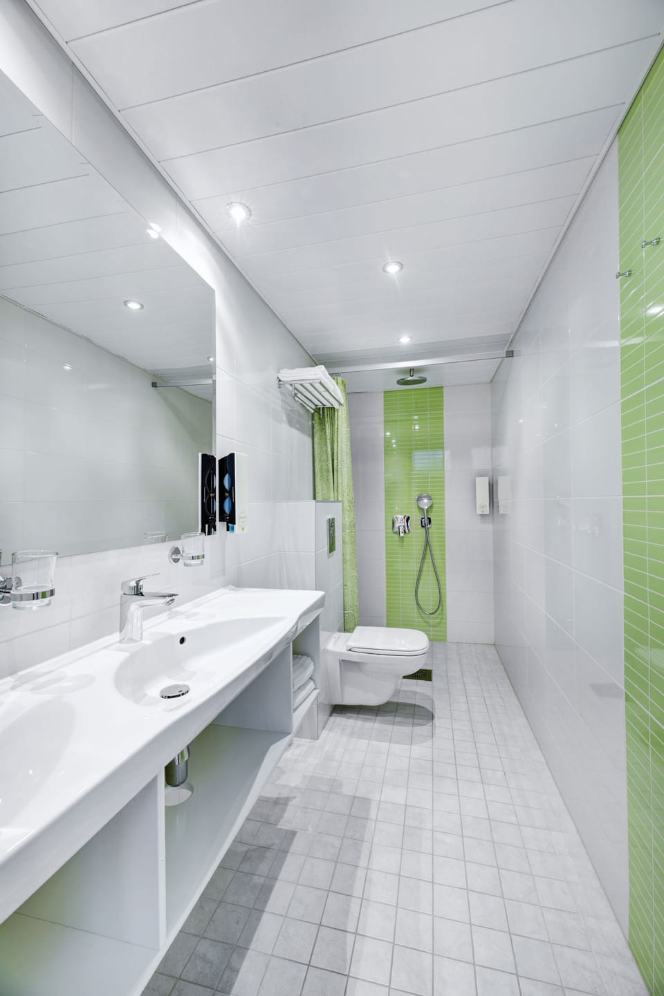 Family Suite, Balcony, City View | Bathroom | Shower, rainfall showerhead, free toiletries, hair dryer
