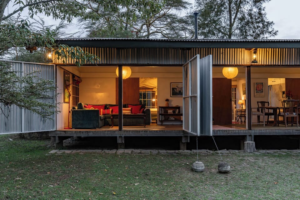 exterior twilight view of lounge