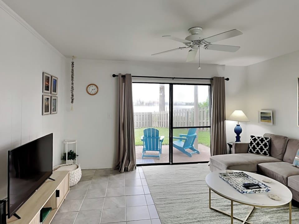 Living Room Area with Balcony Access