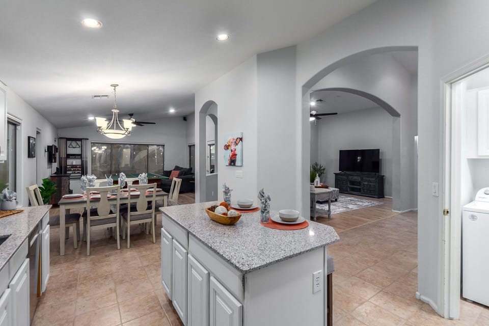 House, Multiple Beds, Pool Access, City View (165th Goodyear) | Private kitchen | Coffee/tea maker