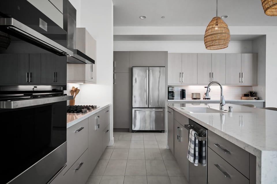 Fully equipped kitchen