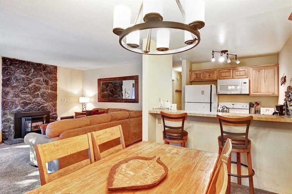 Dining area open to the living room