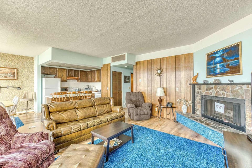 Connect with loved ones in our inviting open-plan living and kitchen space. Plenty of room for everyone!