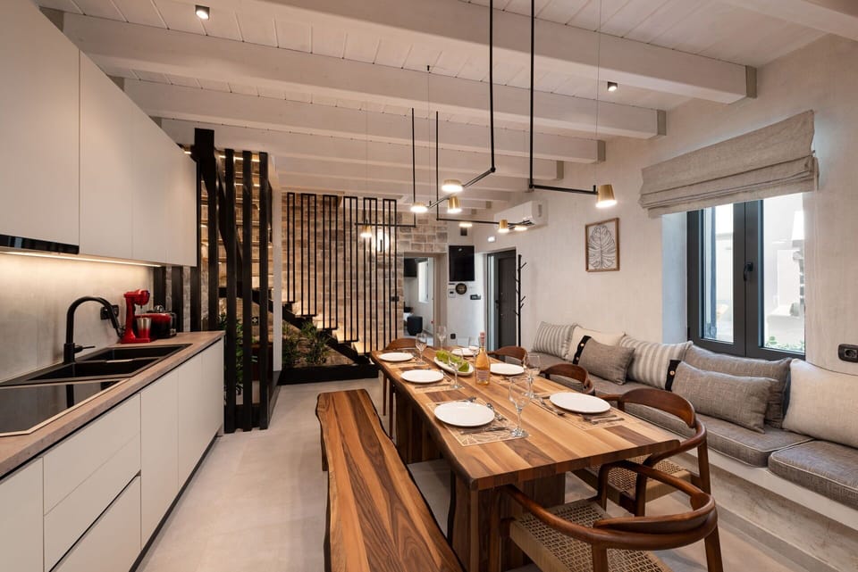 Kitchen, Living Room