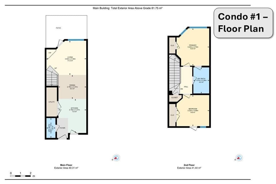 Condo 1 floor plan