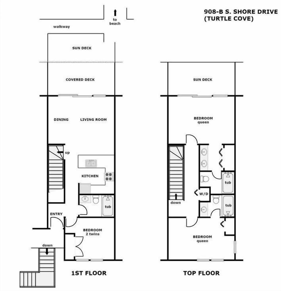 Beach Daze Floor Plan