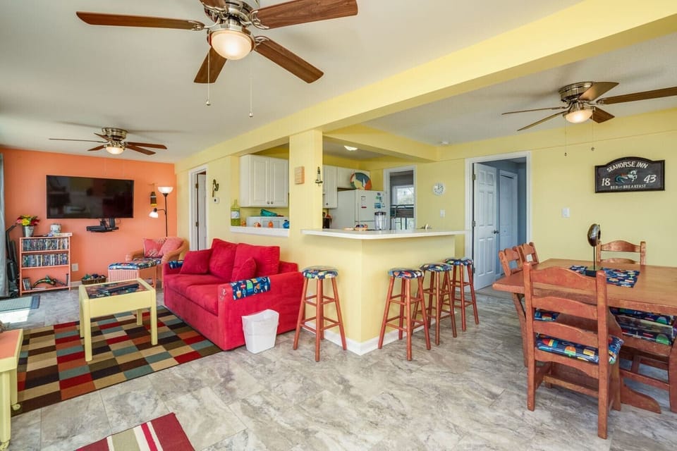 Living Room with Open Floor Plan