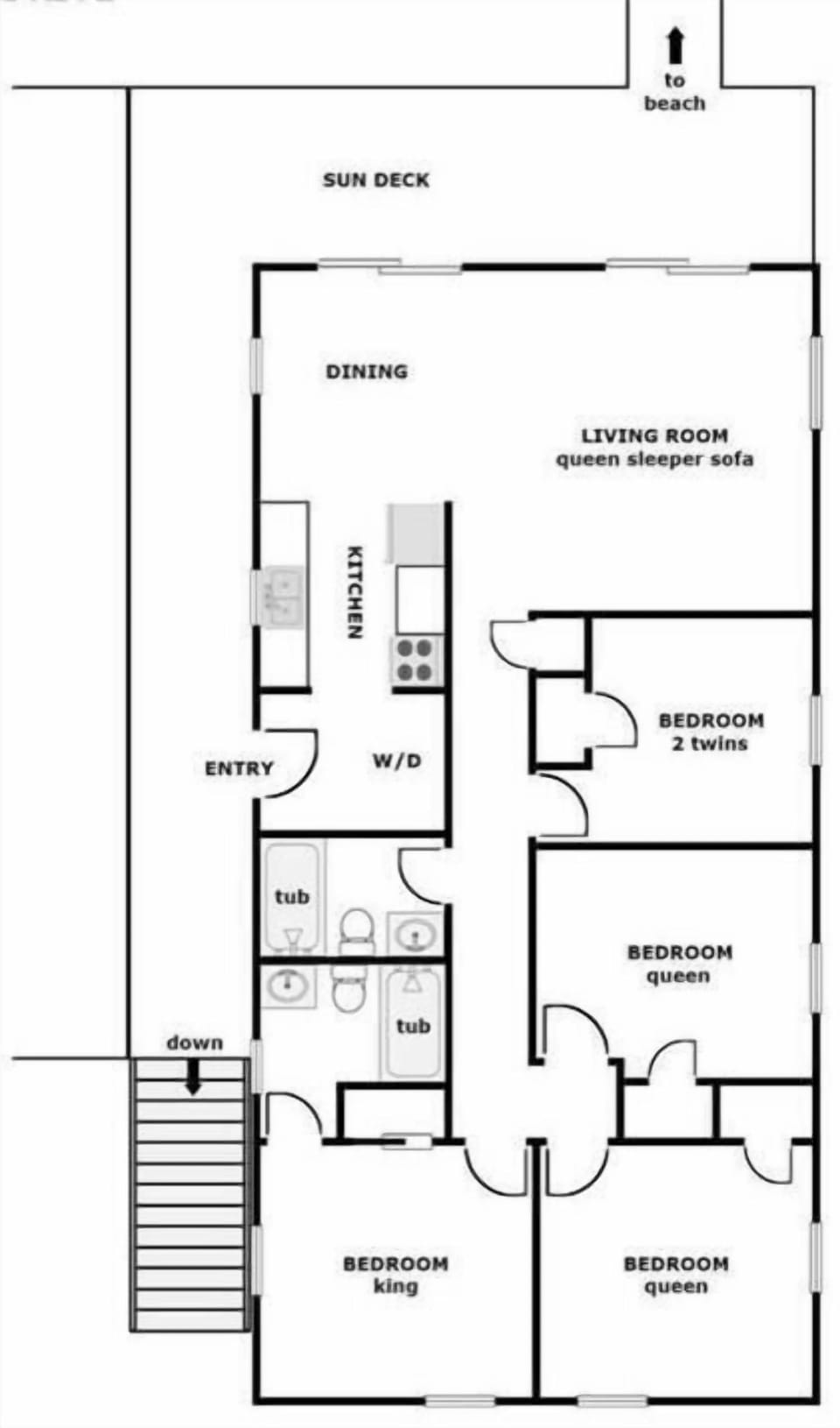 Eleuthera Floor Plan