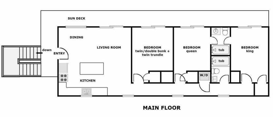 Martin's Mirage Floor Plan