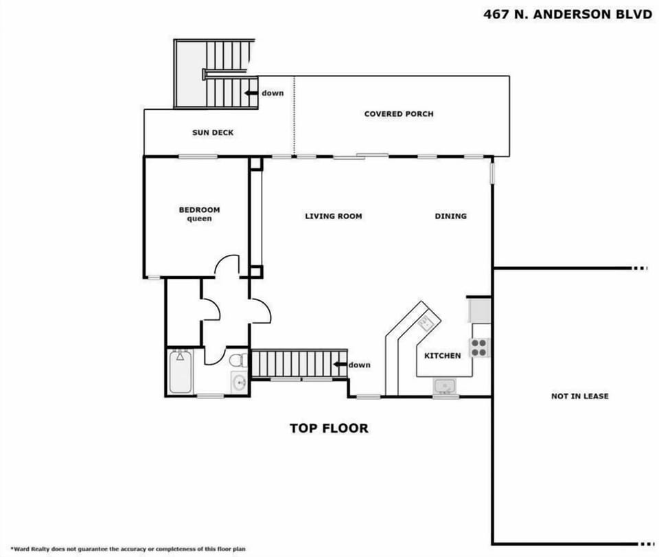 Son Seekers Floor Plan - Top Floor